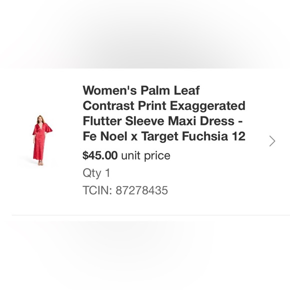 Fe Noel x Target Patterned dress - Picture 4 of 5